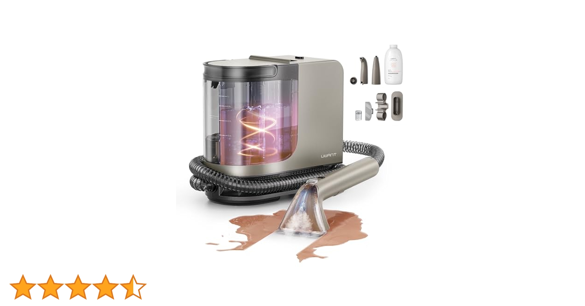 ❤️新品❤️100℃蒸気&60℃加熱&18000Pa超強吸引力 スチームクリーナー Amazon | 【100℃蒸気&60℃加熱&18000Pa超強吸引力】uwant